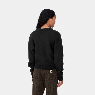Sweater Carhartt WIP Merton Cropped Crewneck Sweater Sort | I033910_8, 2
