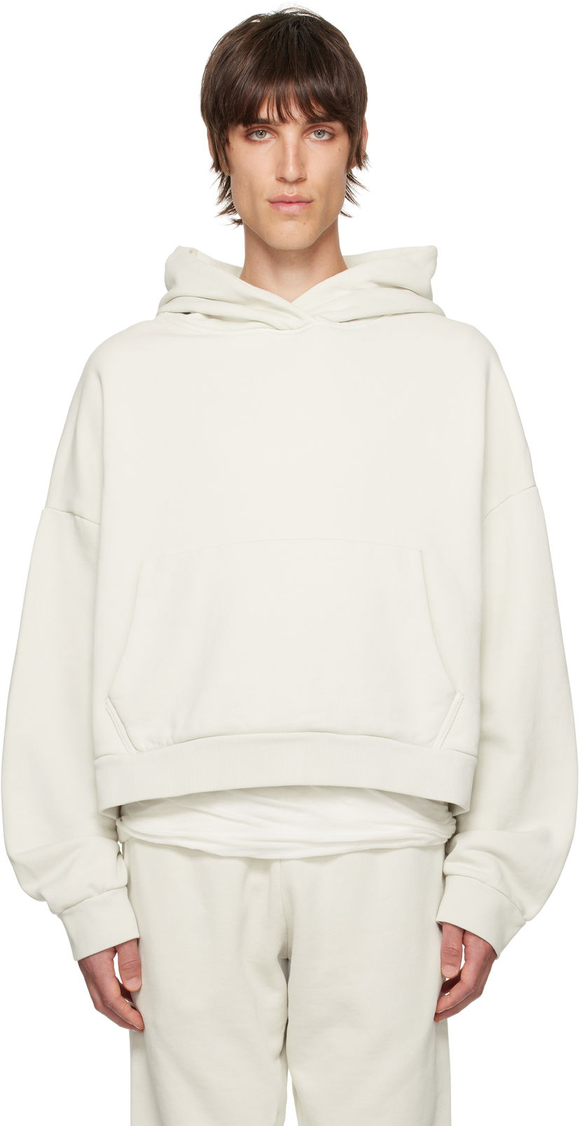 Sweatshirt Entire Studios Heavy Hoodie Beige | ES2125RI