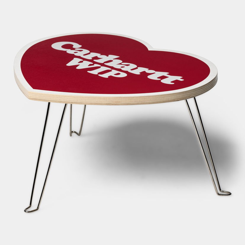 Home decor Carhartt WIP Carhartt WIP Heart Folding Table Rød | I035830_2