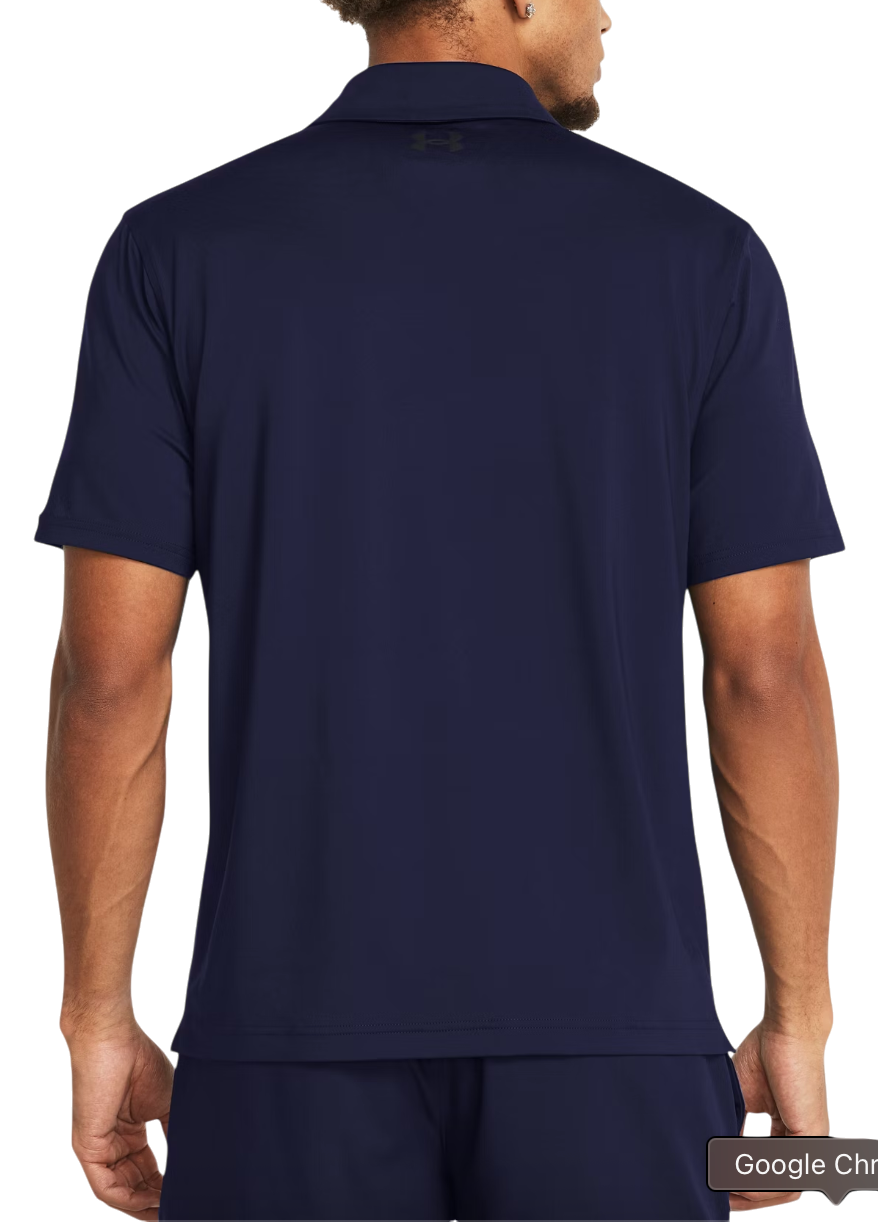 Polo skjorte Under Armour UA T2G Polo Mørkeblå | 1383255-410, 1