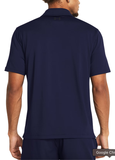 Polo skjorte Under Armour UA T2G Polo Mørkeblå | 1383255-410, 1