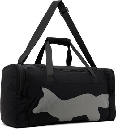 Rejsetaske MAISON KITSUNÉ Maison Kitsuné Flash Fox Weekender Packable Duffle Bag Sort | OM05175WQ4034, 1