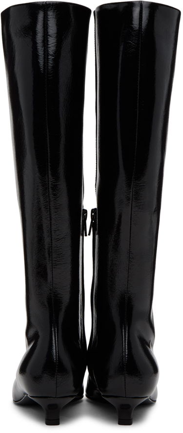 Kjole TOTEME Totême 'The Slim' Kitten Heel Knee-High Boots Sort | 241-WAS954-LE0046, 1