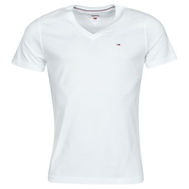 T-shirt Tommy Hilfiger ORIGINAL JERSEY V NECK TEE Hvid | DM0DM04410-100-NOOS, 0