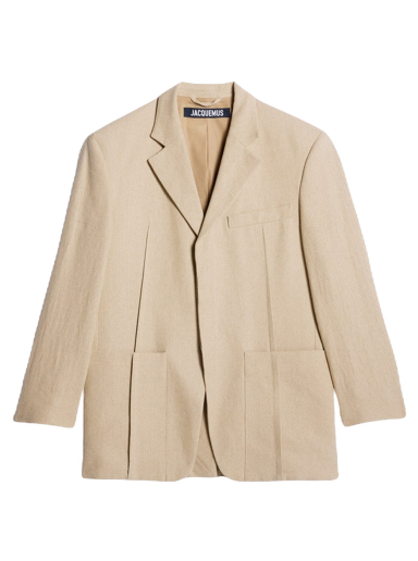 Jakke Jacquemus La Veste D'Homme Square Beige | 213JA101-1029-150