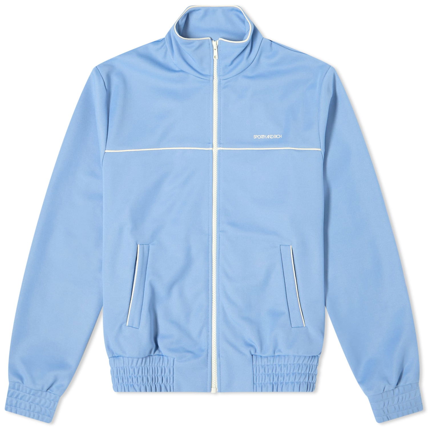 Jakke Sporty & Rich Track Jacket Blå | JA671HY, 0