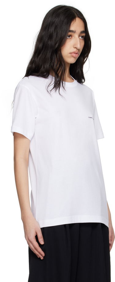 T-shirt Comme des Garçons CDG Shirt Logo Tee Hvid | FO-T026-051, 1