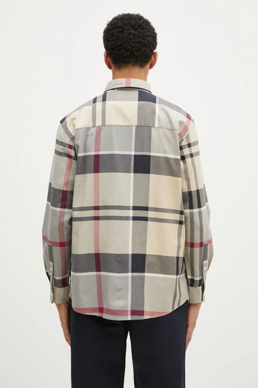 Skjorte Barbour Renford OS Tartan Regular Fit Shirt Beige | MSH5514, 2