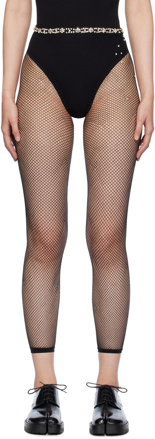 Sokker Maison Margiela Net Tights Sort | S51TL0058 M20001