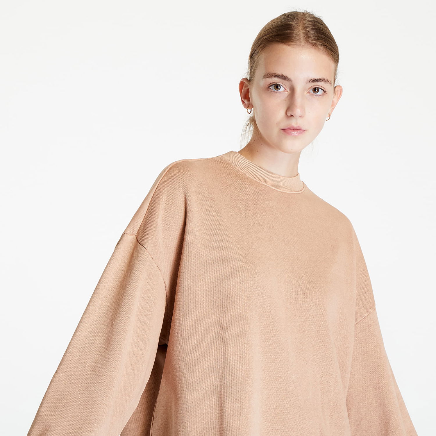 Kjole Reebok Classics Oversize  Crewneck Dress Beige | H11200, 1