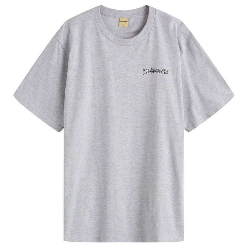 T-shirt Fucking Awesome A Broken System T-Shirt Grey Heather Grå | FA2029-GRY