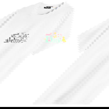 T-shirt Dime Dime Classic Cross Stitch T-Shirt, Size Large Hvid | DIMESU2560-WHT, 0