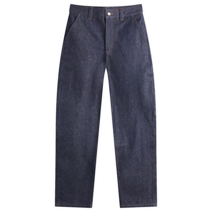 Jeans A.P.C. A.P.C. Fergus Carpenter Denim Pants, Size Small Blå | COHES-M08500-IAI