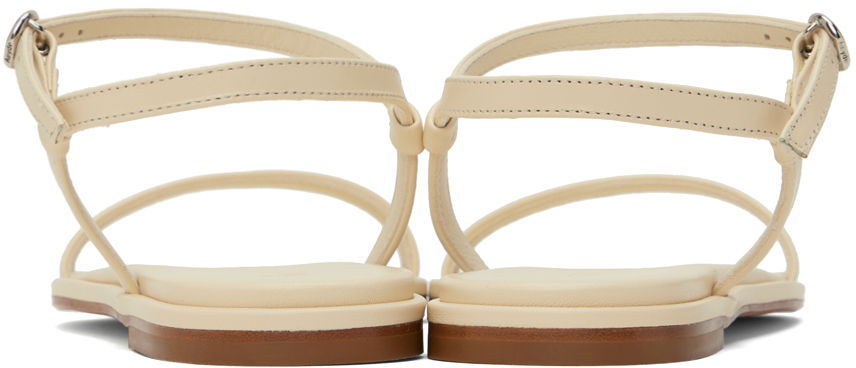 Tilbehør Aeyde Aeyde Nettie Leather Sandals Beige | A11-FS-TATD08FL-123-100-007, 1
