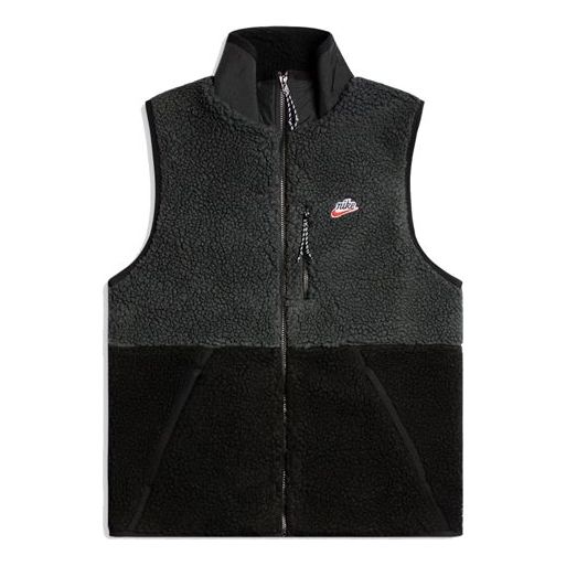 Vest Nike Sportswear Sherpa Fleece Vest Sort | CD3142-045