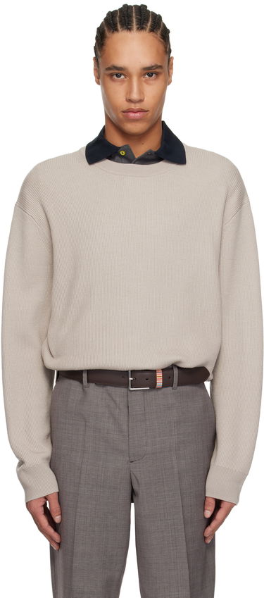 Sweater Paul Smith Paul Smith Ribbed Knit Sweater Beige | M1R-247Z-P02587-07, 0