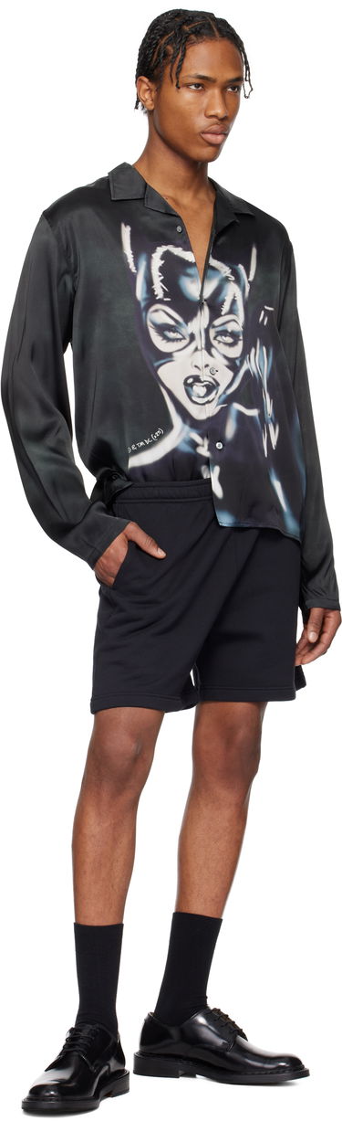 Shorts Acne Studios Fleece Shorts by Acne Studios Sort | CE0064-, 3