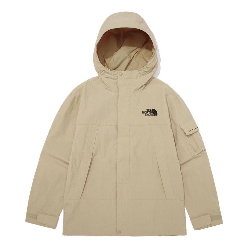 Parka The North Face Grandy Hooded Jacket Beige | NJ3BP01K