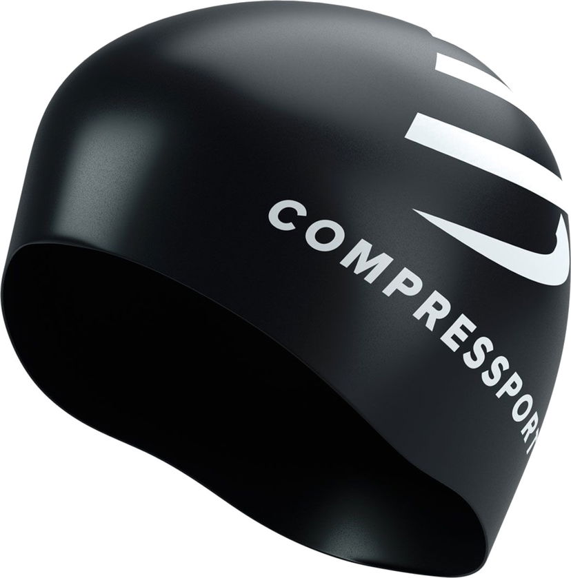 Kasket Compressport Compressport Swim Cap Sort | cu00098b-910-0tu