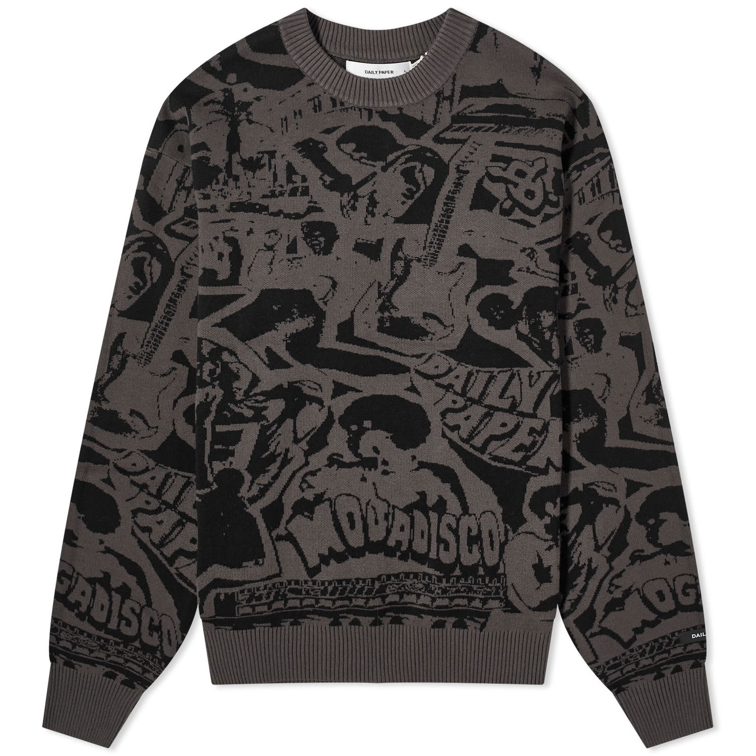 Sweater DAILY PAPER Hogba Jumper Grå | 2323022, 0