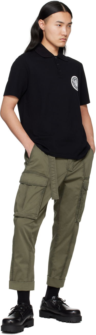 Cargo bukser Balmain Balmain Tailored Slouch Cargo Pants Grøn | EH1PQ340CF87, 3