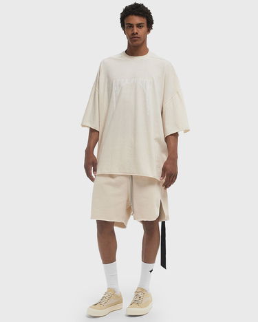 T-shirt Rick Owens Tommy T Knit T-Shirt Beige | DU01E3259-RNNEP2-2111, 2
