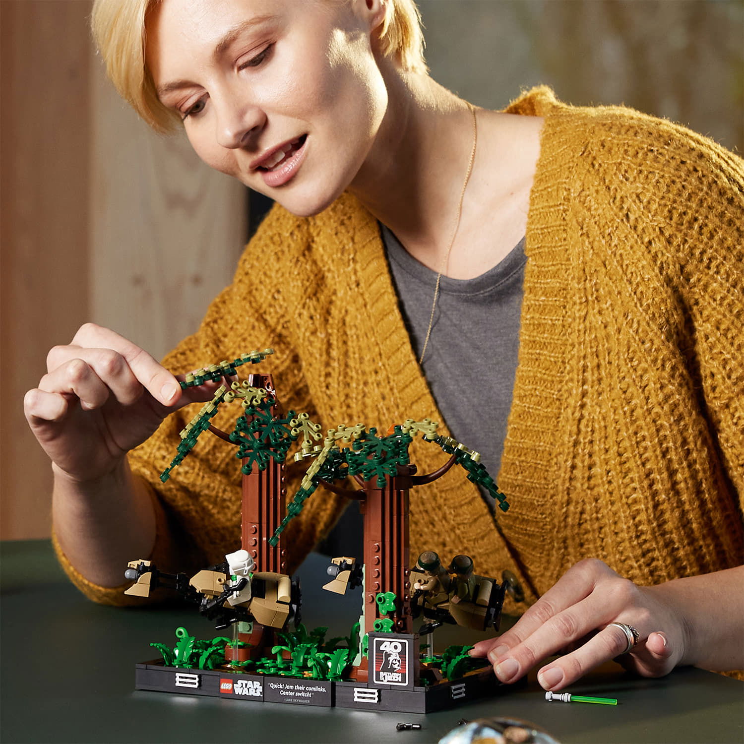 Flexstyle LEGO Star Wars™ 75353 Endor™ Speeder Chase Diorama Flerfarvet | 75353LEG, 1