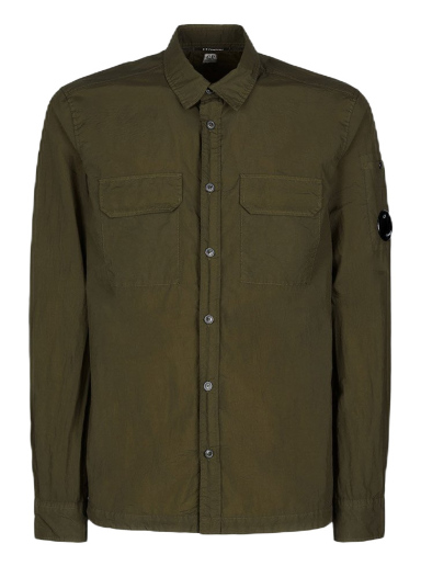 Skjorte C.P. Company Taylon L Utility Shirt Grøn | 12CMSH088A005783G683