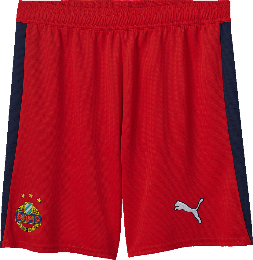 Shorts Puma SK Rapid Wien Away Shorts 2025/26 Rød | 6skr785216-02