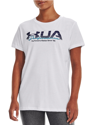T-shirt Under Armour Vintage Performance Tee Hvid | 1376748-100
