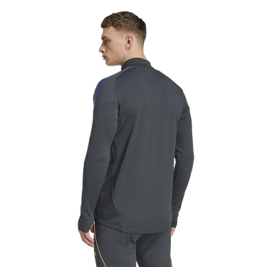 Sweatshirt adidas Performance Olympique Lyon Tiro 25 Competition Training 1/4 Zip Top Grå | JL7747, 2