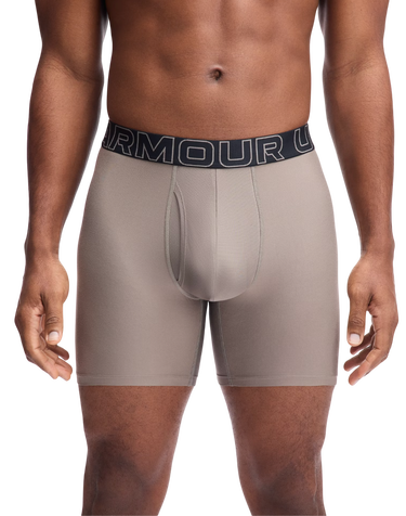 Boksere Under Armour Under Armour SOLID 6in 3 Pack Boxer Shorts Flerfarvet | 1383878-200, 4