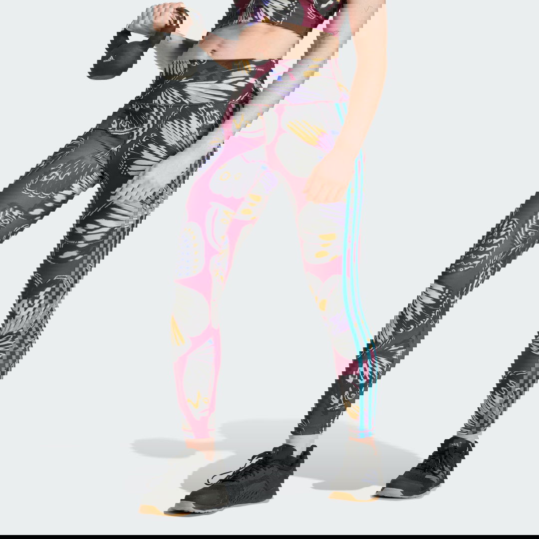 Leggings adidas Performance adidas X Farm Rio 7/8 Tights Bourgogne | JL8627, 0