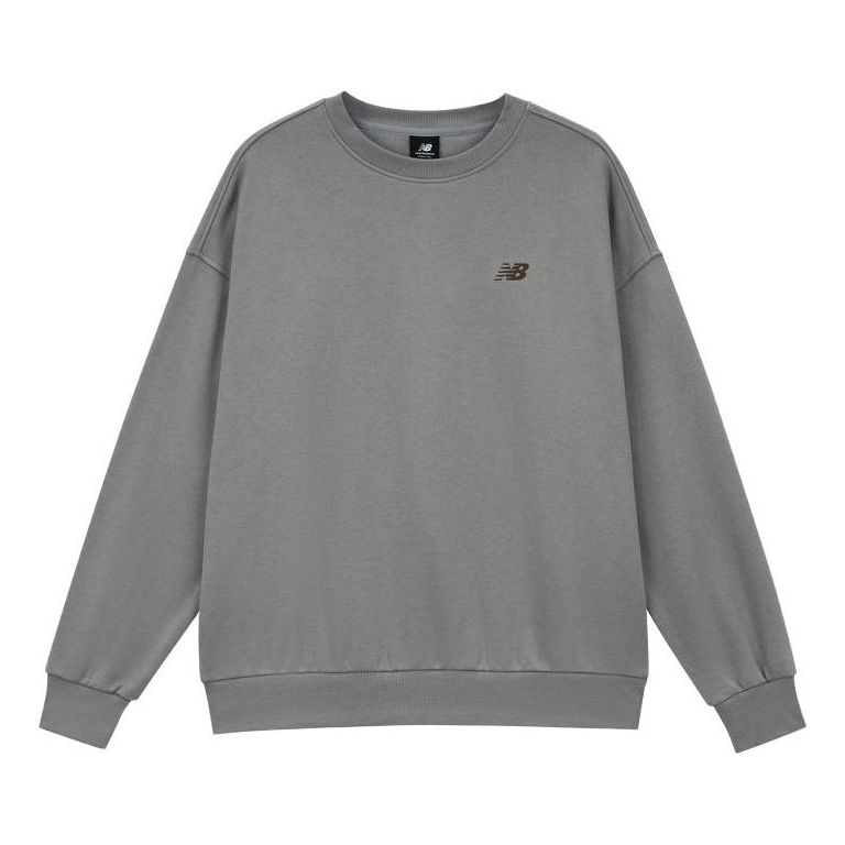 Sweater New Balance Casual Pullover Sweatshirt Grå | AMT33344-TAG, 0