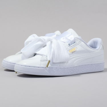 Sneakers og sko Puma Basket Heart Patent W Hvid | 363073 02, 1
