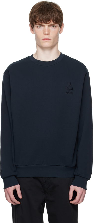 Sweatshirt A.P.C. A.P.C. James Sweatshirt Mørkeblå | COHBY-H27983, 0