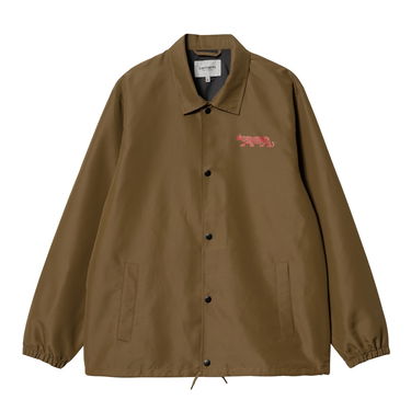 Jakke Carhartt WIP Rocky Coach Jacket Lumber / Samba / Black Brun | I032974_27U_XX, 0