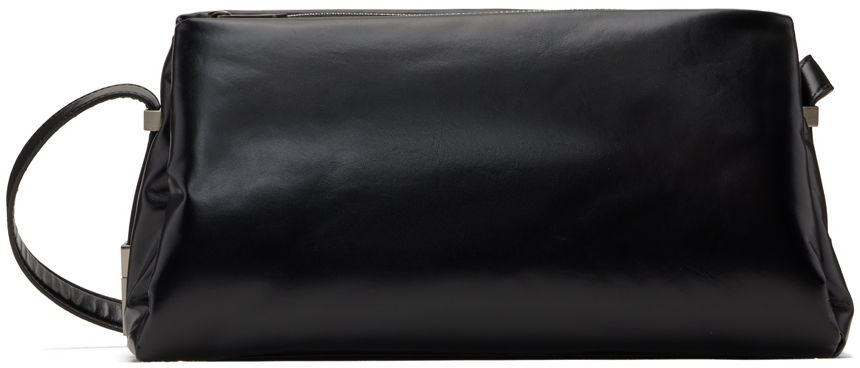 Håndtaske OSOI Leather Clutch Bag Sort | 24FWB03012001, 0
