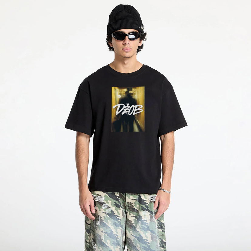 T-shirt Footshop FTSHP x Džob T-Shirt Sort | FTSHP_545