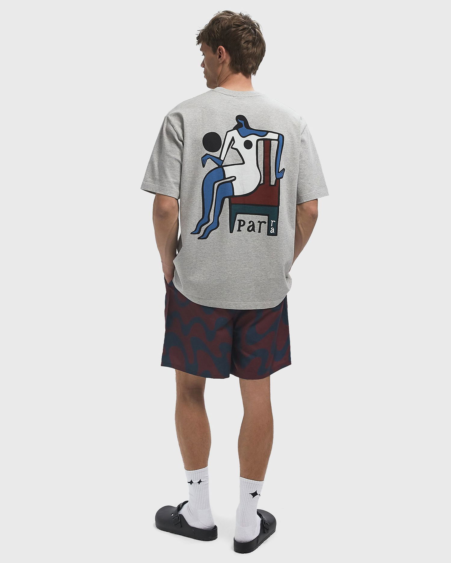 T-shirt By Parra Chair Baller T-Shirt Grå | 53516, 1