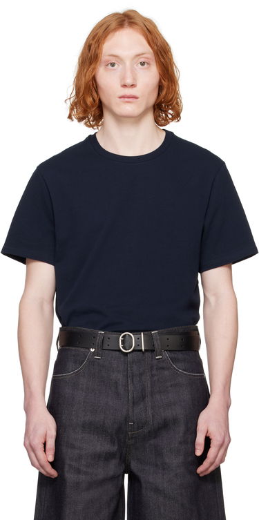 T-shirt Jil Sander Jil Sander Crewneck T-Shirt Mørkeblå | J47GC0153_J20103, 0