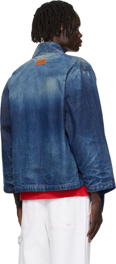 Jakke KENZO Kenzo Paris Kimono Denim Jacket Blå | FF65DV1466I7, 2