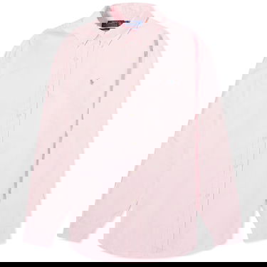 Skjorte Polo by Ralph Lauren Garment Dyed Oxford Shirt "Carmel Pink" Lyserød | 710805564027, 0