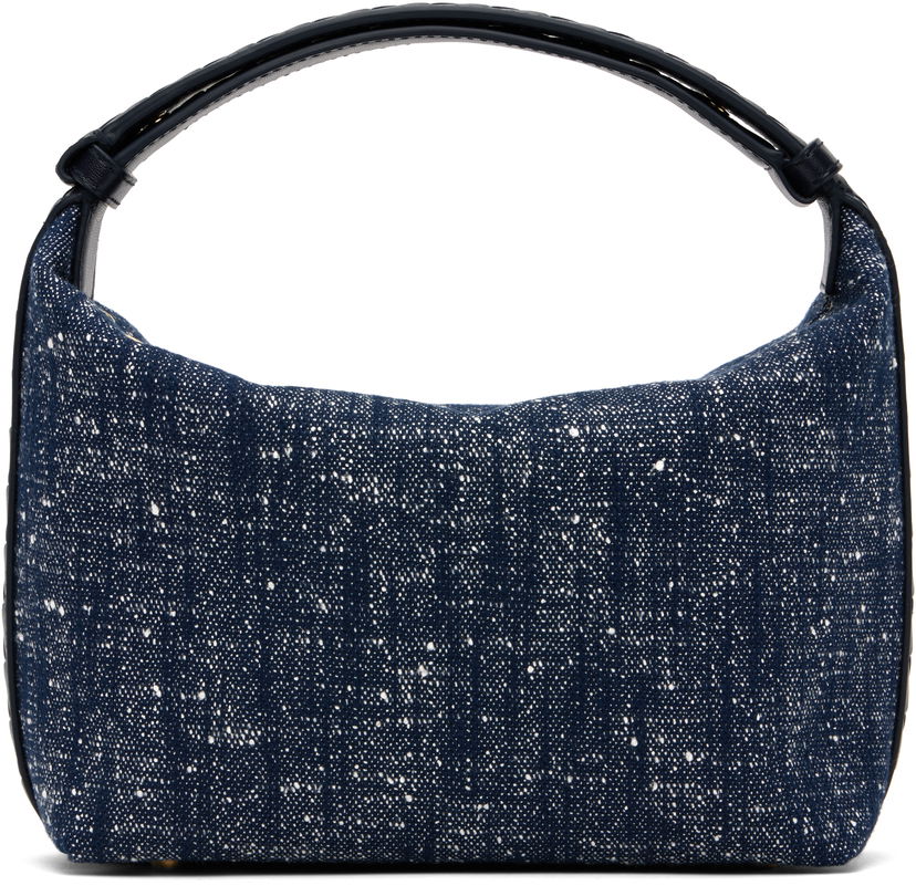 Håndtaske Bottega Veneta Bottega Veneta Wallace Shoulder Bag Mørkeblå | 815689 V52M2