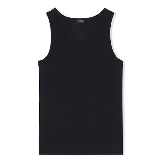 Tanktop Balenciaga Tank Top Sort | 6573954A8B81000, 0