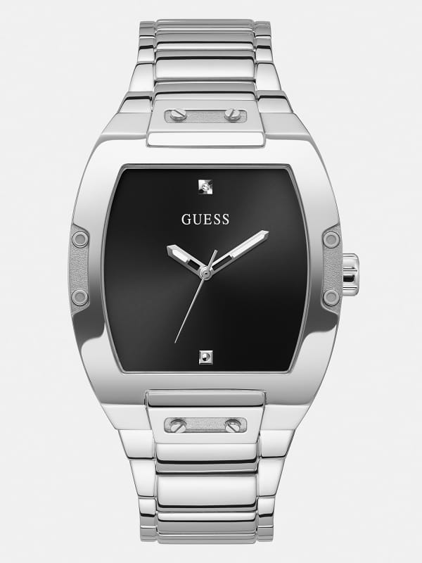 Ur GUESS Analog Watch with Stainless Steel Bracelet Metalisk | GW0387FMSWC, 0