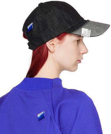 Kasket ADER ERROR Leven Denim Baseball Cap Sort | BN01SSHW0204BK, 4
