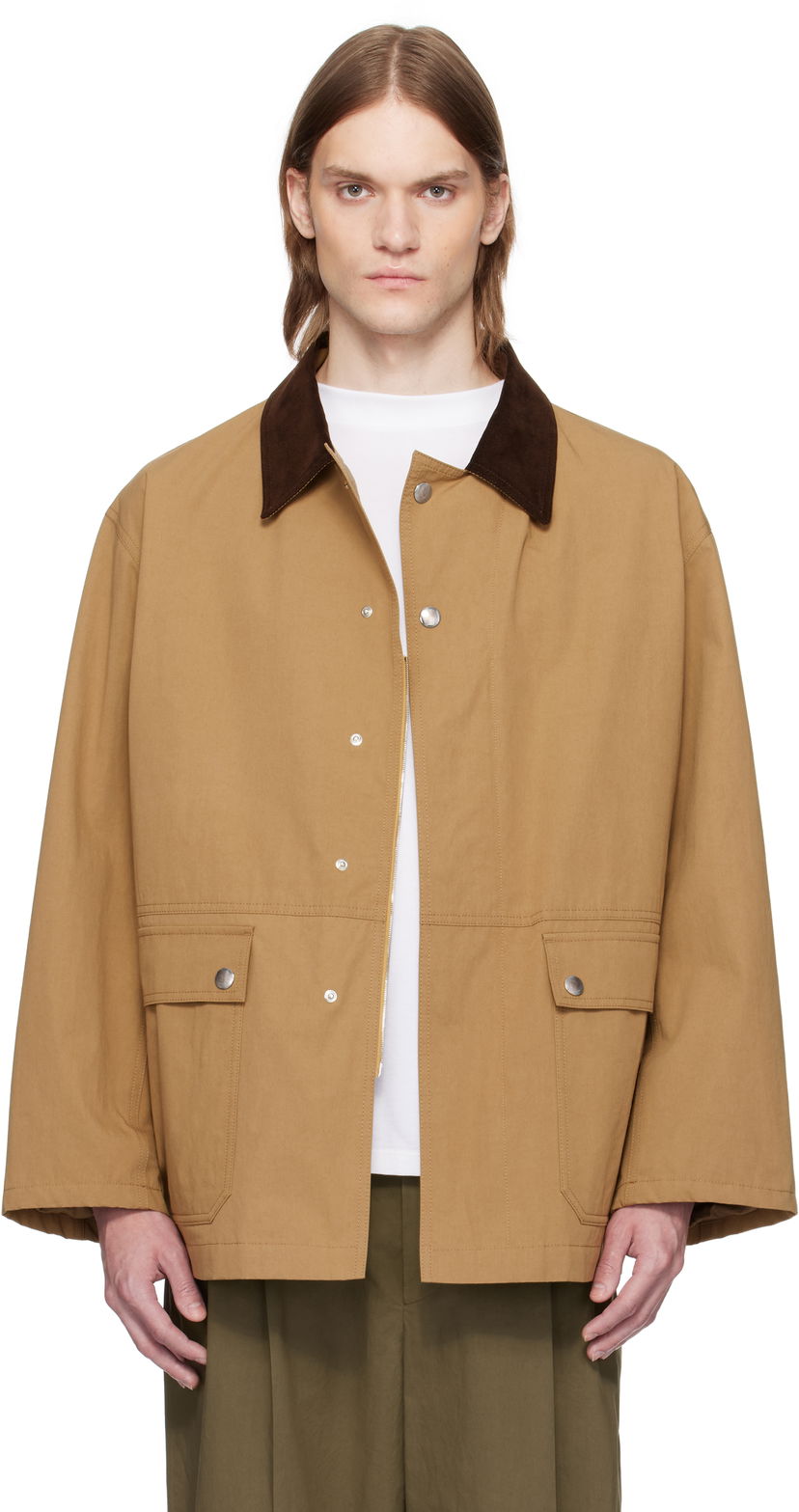 Parka The Row The Row Frank Chore Jacket Beige | 618-W3562