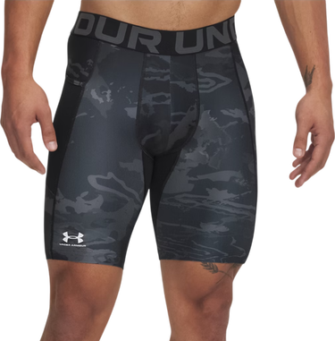 Boksere Under Armour HeatGear® Printed Long Shorts Sort | 1383323-002, 0