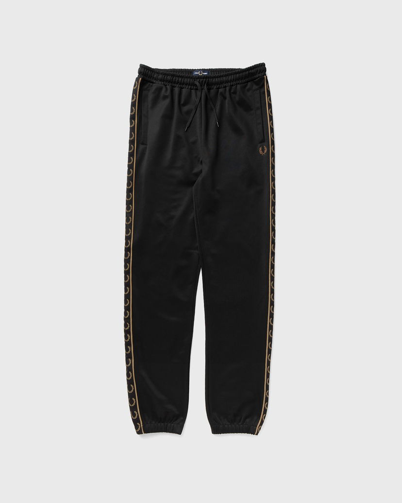 Joggingbukser Fred Perry Contrast Tape Track Pants Sort | T5507-Q27